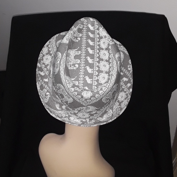 ELEPHANT FEDORA HAT - Picture 3 of 3